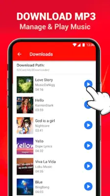 Mp3 Downloader Download Music android App screenshot 1